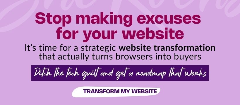 transform your website course with she rocks digital hobart