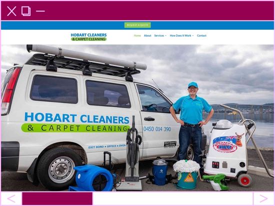 wordpress web maintenance she rocks digital hobart for cleaning businesses