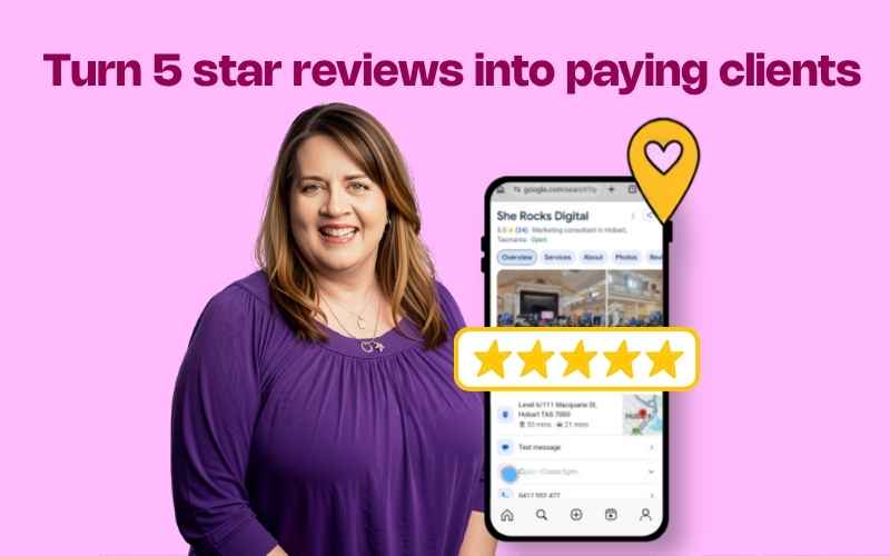 claim your digital backyard and local seo tips with she rocks digital hobart