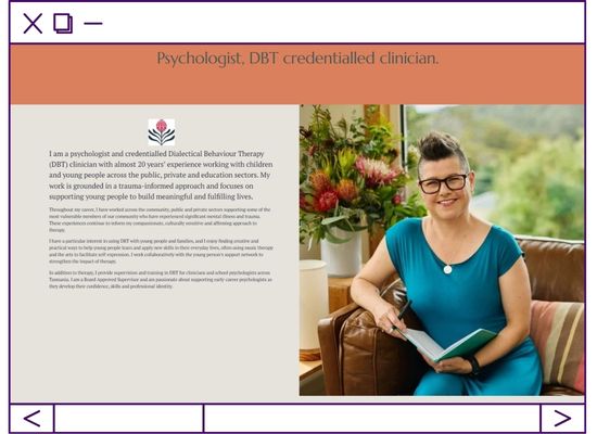 seo-website-design-hobart-renee-valentino-psychologist (1) seo hobart for macleay valley support services in she rocks digital hobart